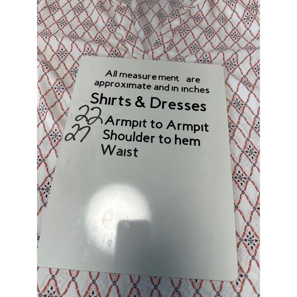 41 Hawthorne Womens Loose-Fit 3/4 Roll-Tab Sleeves V-Neckline Blouse Size XL - Picture 11 of 11